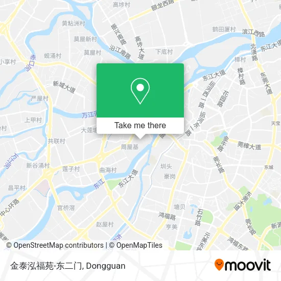 金泰泓福苑-东二门 map
