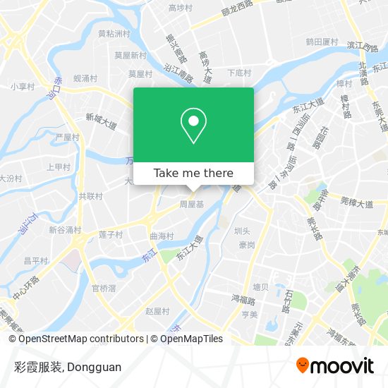 彩霞服装 map