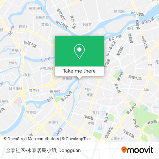 金泰社区-永泰居民小组 map