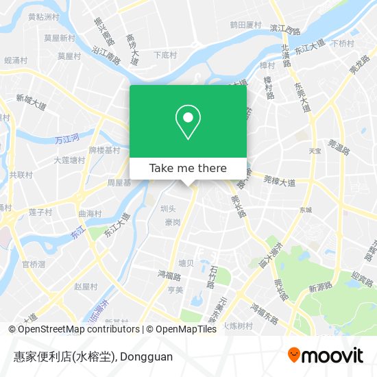 惠家便利店(水榕坣) map