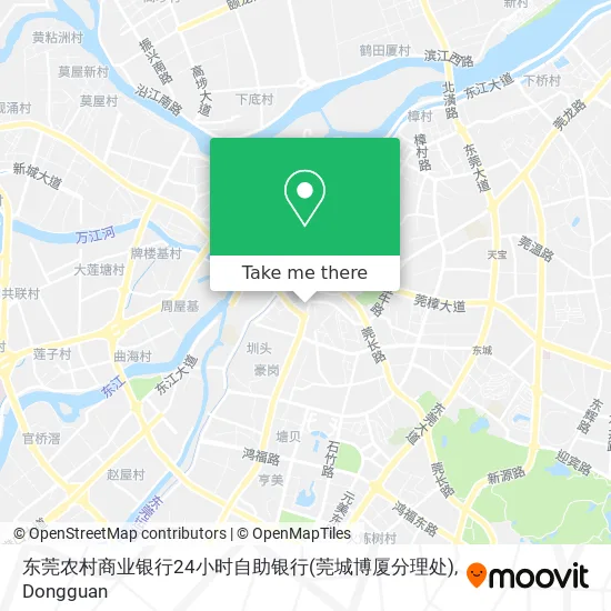 东莞农村商业银行24小时自助银行(莞城博厦分理处) map