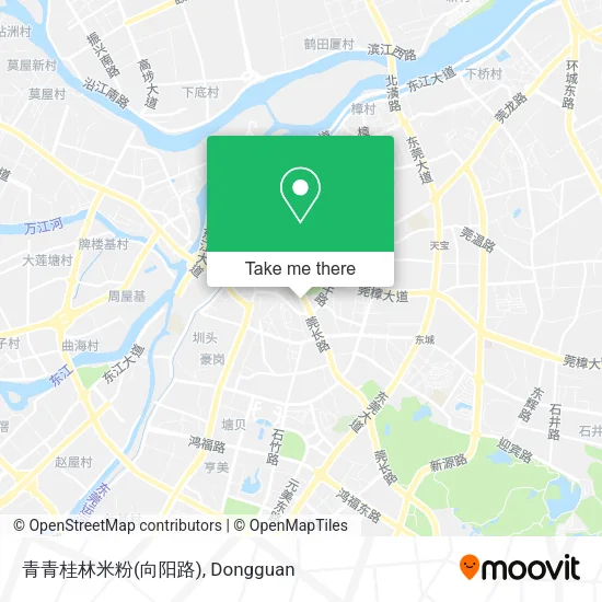 青青桂林米粉(向阳路) map