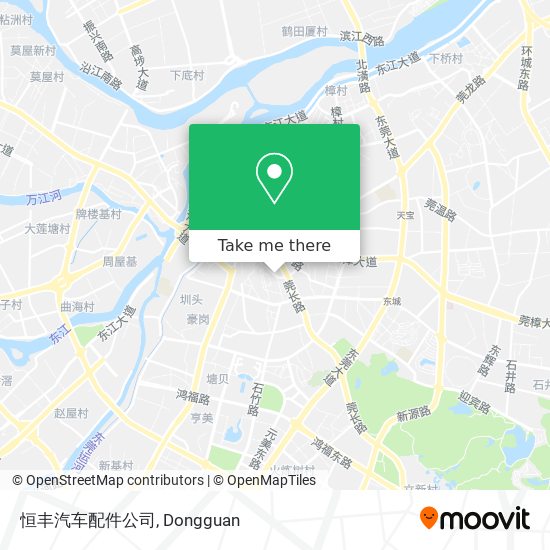 恒丰汽车配件公司 map