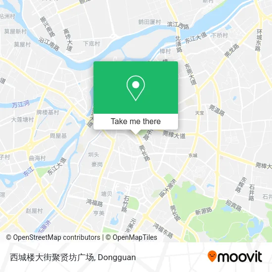 西城楼大街聚贤坊广场 map