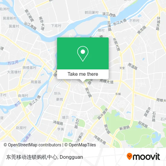 东莞移动连锁购机中心 map