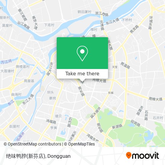 绝味鸭脖(新芬店) map