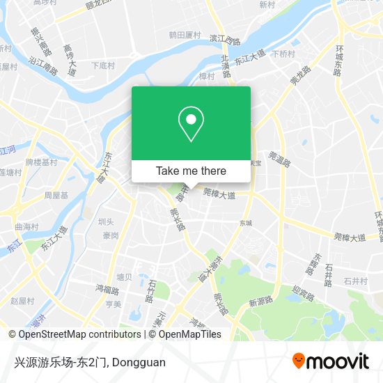 兴源游乐场-东2门 map
