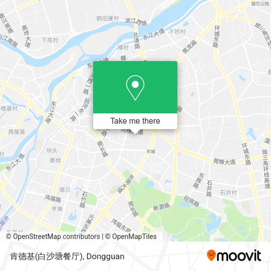 肯德基(白沙塘餐厅) map