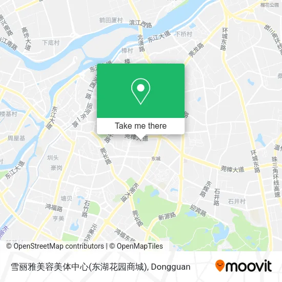 雪丽雅美容美体中心(东湖花园商城) map