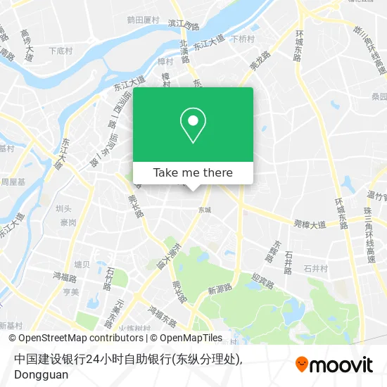 中国建设银行24小时自助银行(东纵分理处) map