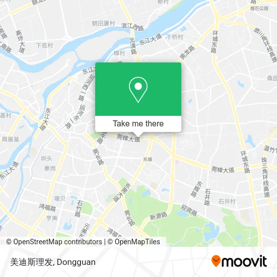 美迪斯理发 map