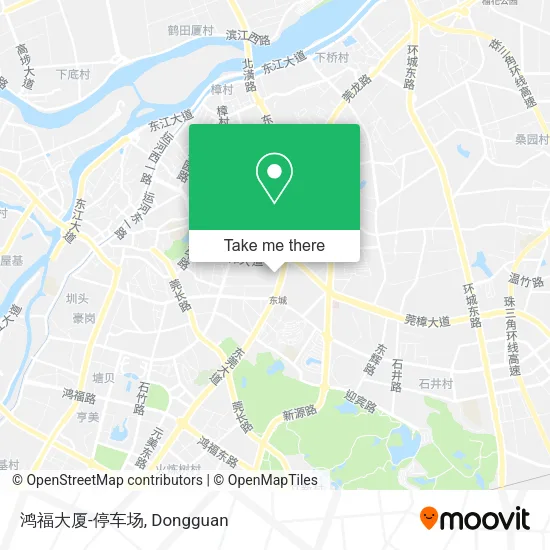 鸿福大厦-停车场 map