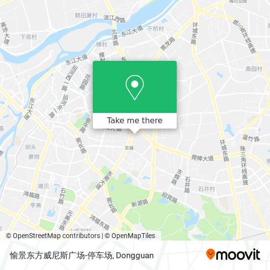 愉景东方威尼斯广场-停车场 map