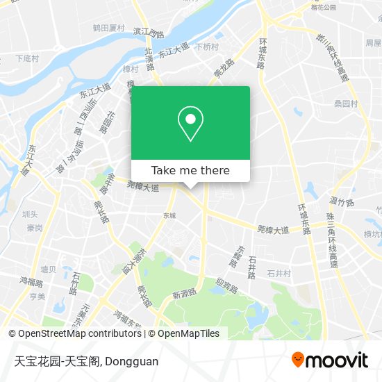 天宝花园-天宝阁 map