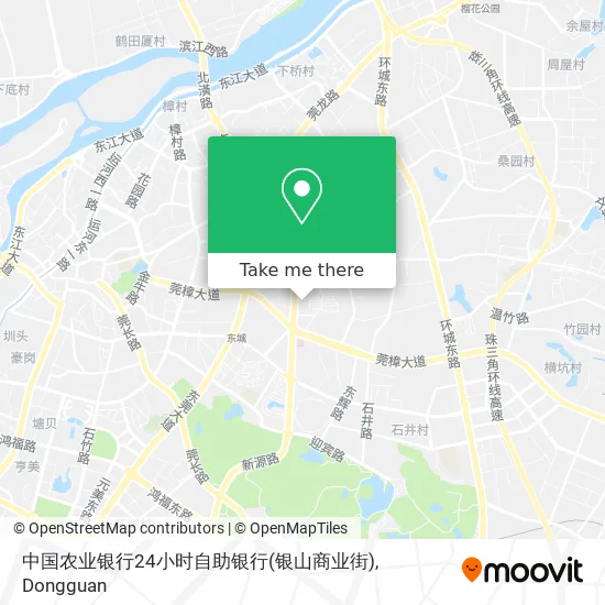 中国农业银行24小时自助银行(银山商业街) map
