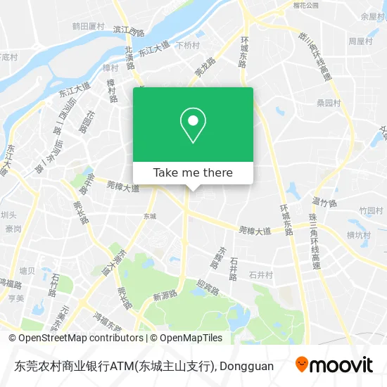 东莞农村商业银行ATM(东城主山支行) map
