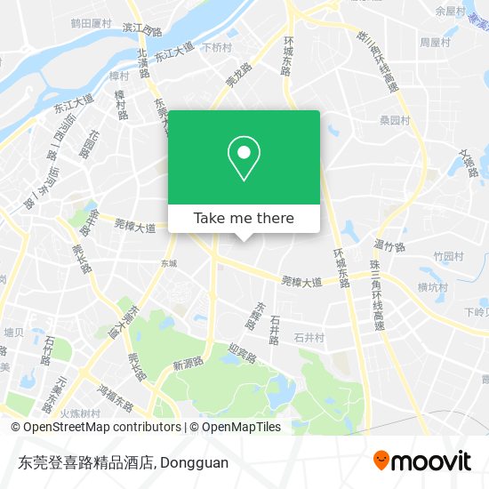 东莞登喜路精品酒店 map