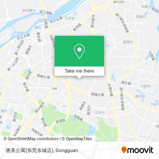 惠美公寓(东莞东城店) map