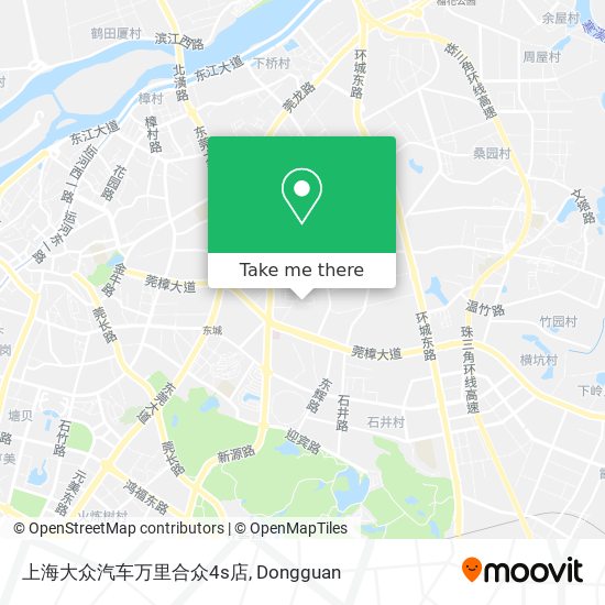 上海大众汽车万里合众4s店 map