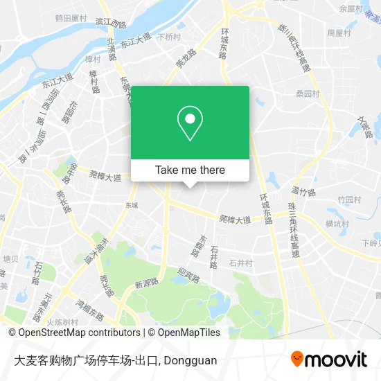 大麦客购物广场停车场-出口 map