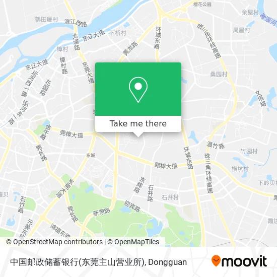 中国邮政储蓄银行(东莞主山营业所) map