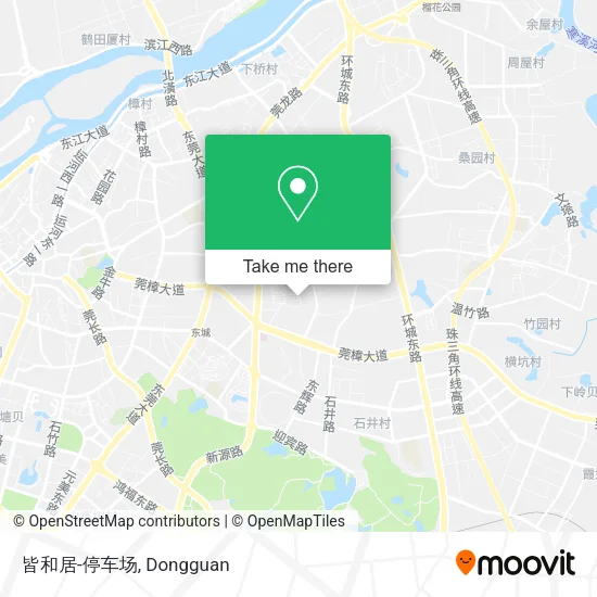 皆和居-停车场 map