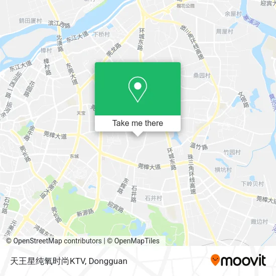 天王星纯氧时尚KTV map