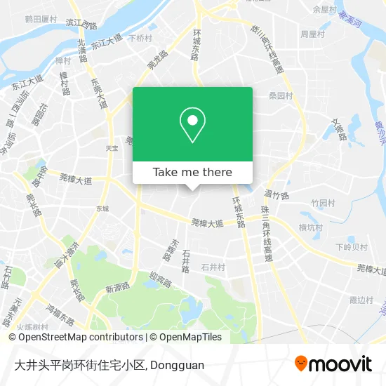 大井头平岗环街住宅小区 map