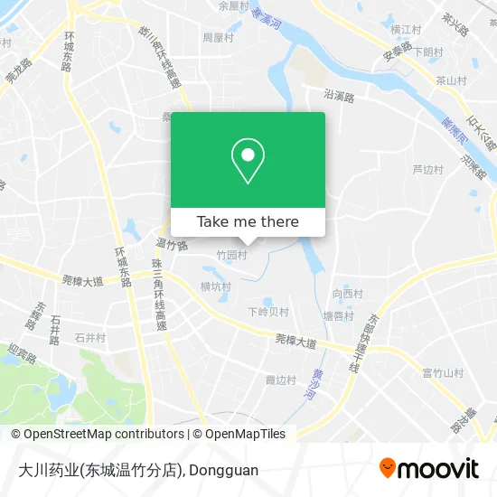 大川药业(东城温竹分店) map