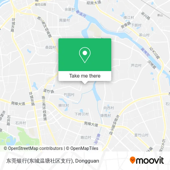 东莞银行(东城温塘社区支行) map