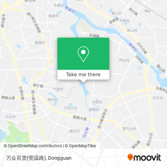 万众百货(莞温路) map
