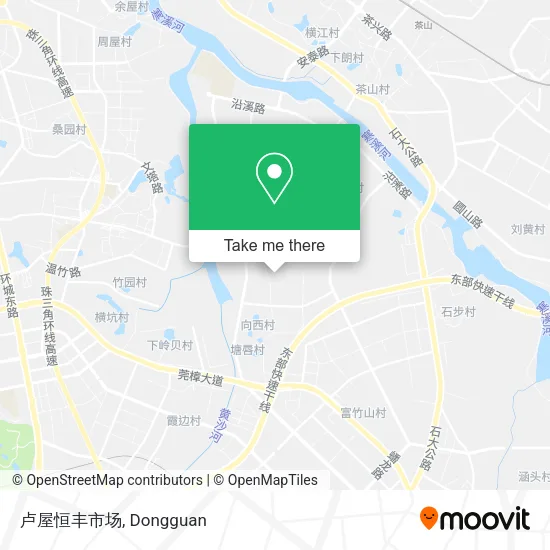 卢屋恒丰市场 map