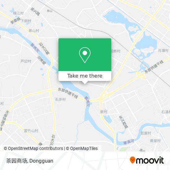 茶园商场 map