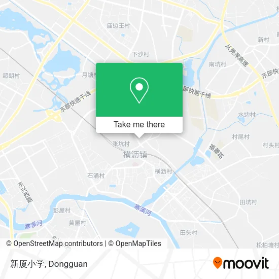 新厦小学 map