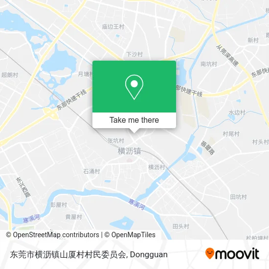 东莞市横沥镇山厦村村民委员会 map