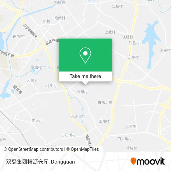 双登集团横沥仓库 map