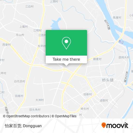 How To Get To 怡家百货in 东莞市by Bus