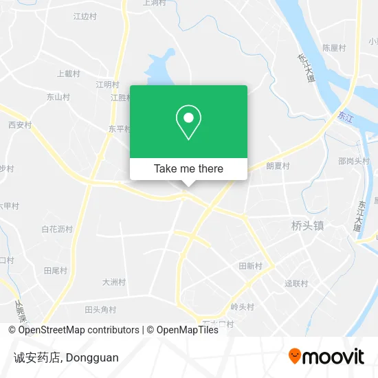 诚安药店 map