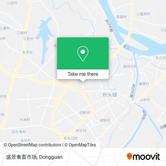 盛景禽畜市场 map