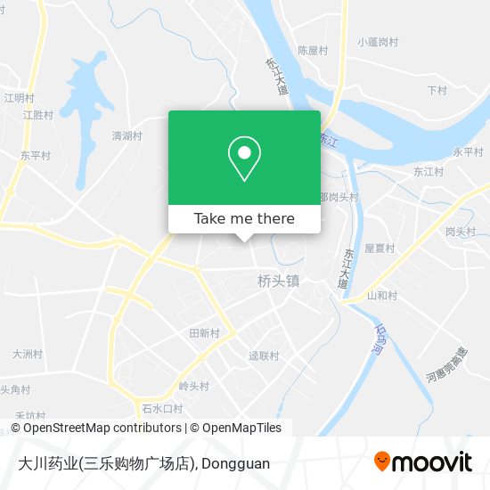 大川药业(三乐购物广场店) map