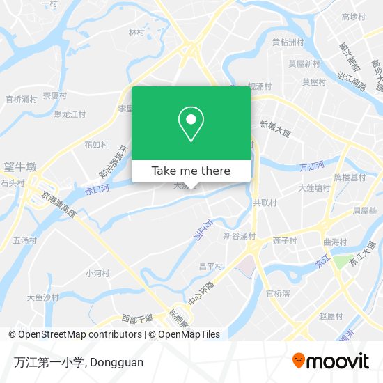 万江第一小学 map