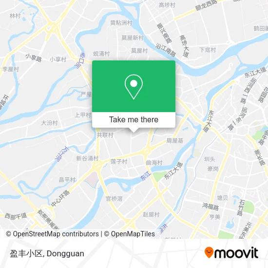 盈丰小区 map