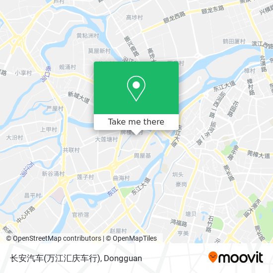 长安汽车(万江汇庆车行) map