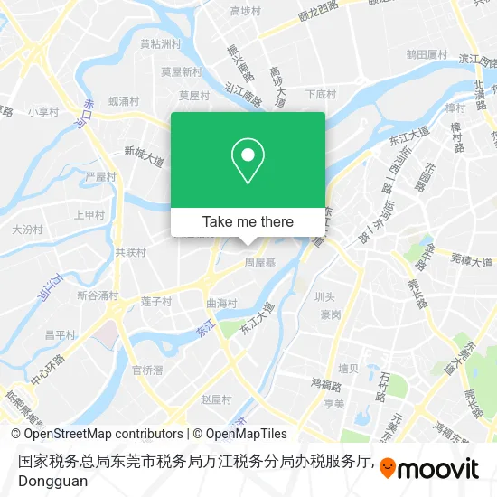 国家税务总局东莞市税务局万江税务分局办税服务厅 map