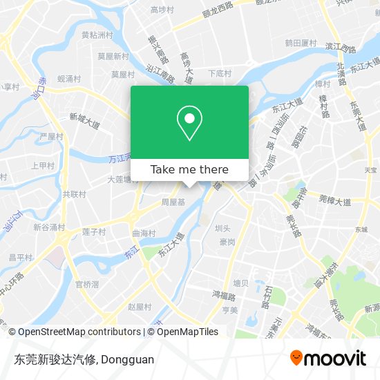 东莞新骏达汽修 map