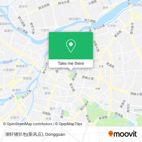 潮轩猪扒包(新风店) map