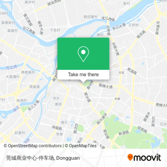 莞城商业中心-停车场 map