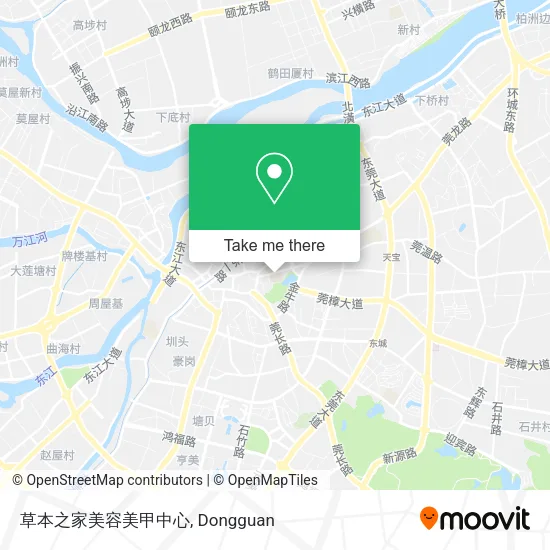 草本之家美容美甲中心 map