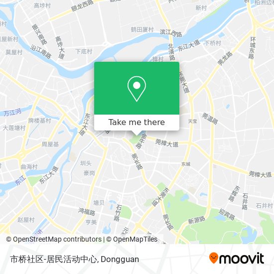 市桥社区-居民活动中心 map