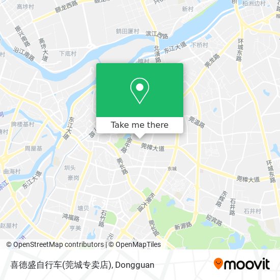 喜德盛自行车(莞城专卖店) map